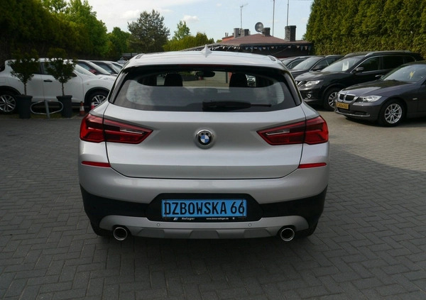 BMW X2 cena 99800 przebieg: 61755, rok produkcji 2019 z Pajęczno małe 497